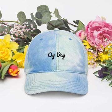 ModernTribe Hats Oy Vey Tie Dye Hat - Pink or Blue