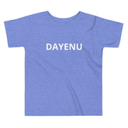 ModernTribe T-Shirts Dayenu Toddler Blue Short Sleeve Tee - Size 5T