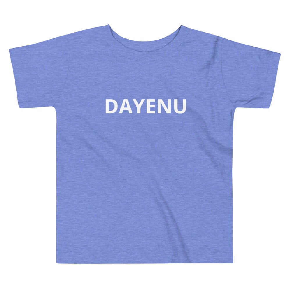 ModernTribe - Dayenu Toddler Blue Short Sleeve Tee - Size 4T - ModernTribe