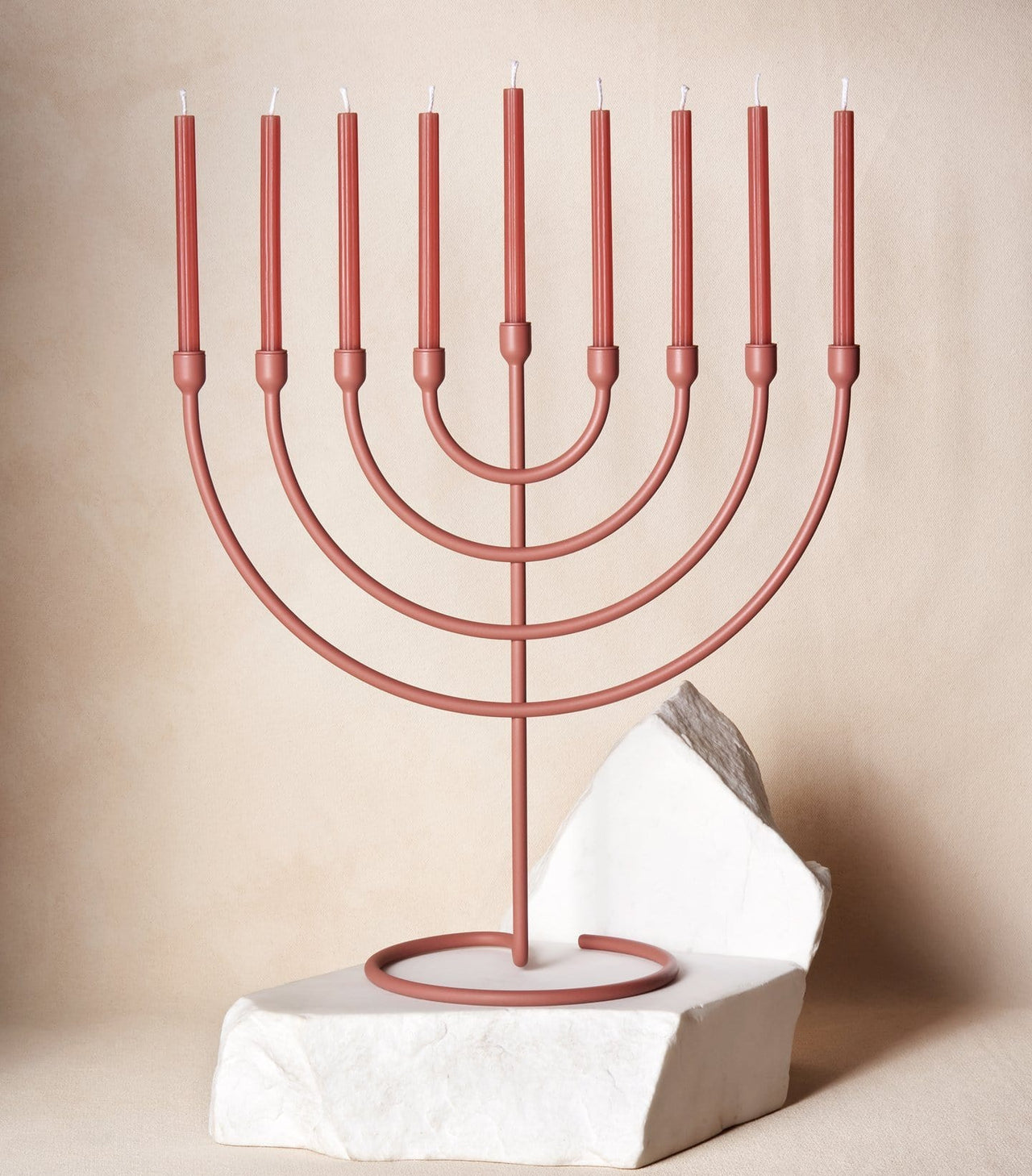 Via Maris - Trace Menorah by Via Maris - Clay - ModernTribe