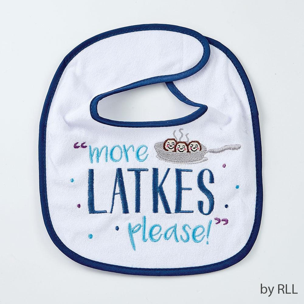 Rite Lite Bibs More Latkes Please Bib