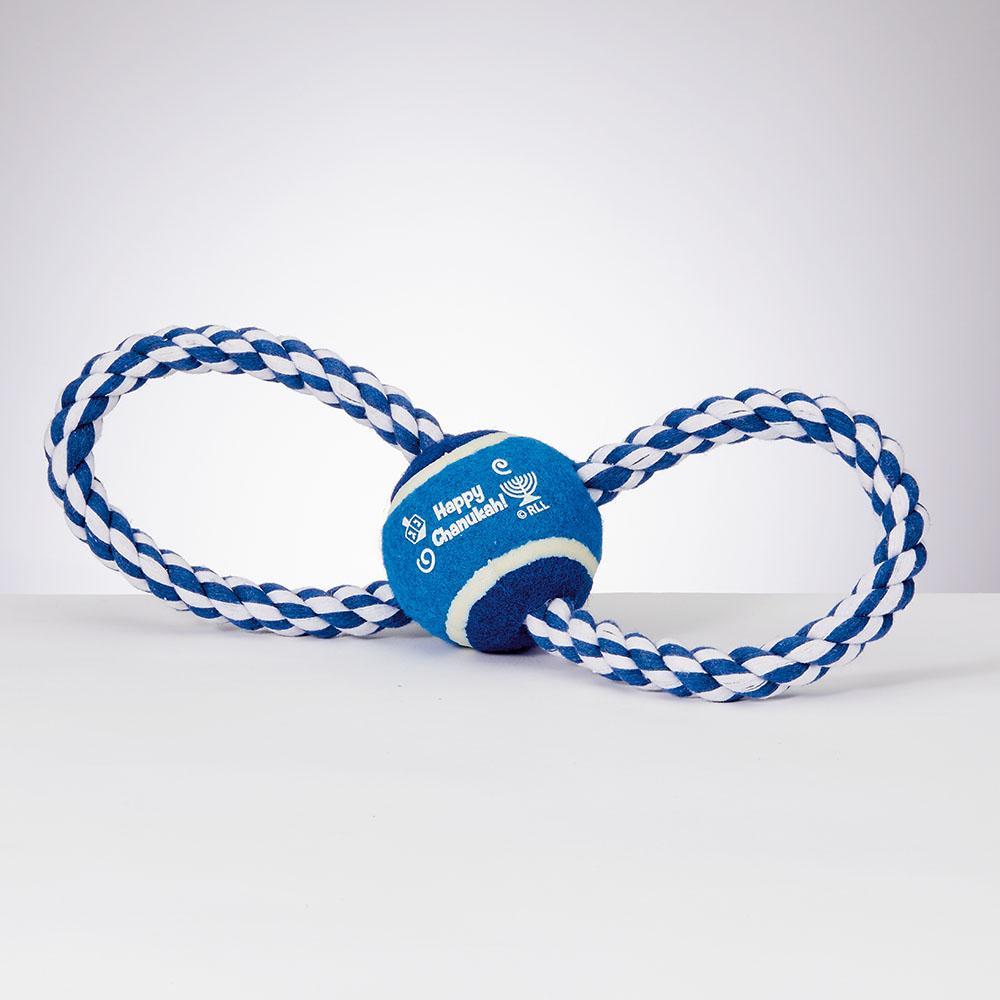 Rite Lite - Chewdaica Chanukah Rope Dog Toy - ModernTribe