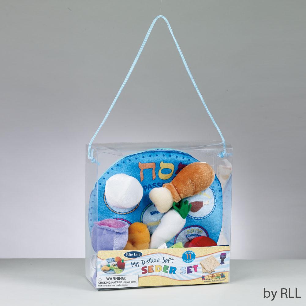Rite Lite Toy Default Deluxe Soft Seder Set in Reusable Pouch- Ages 3+