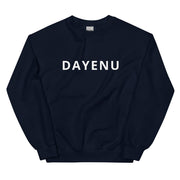 ModernTribe Sweatshirts Navy / S Dayenu Unisex Sweatshirt - (Choice of Color)