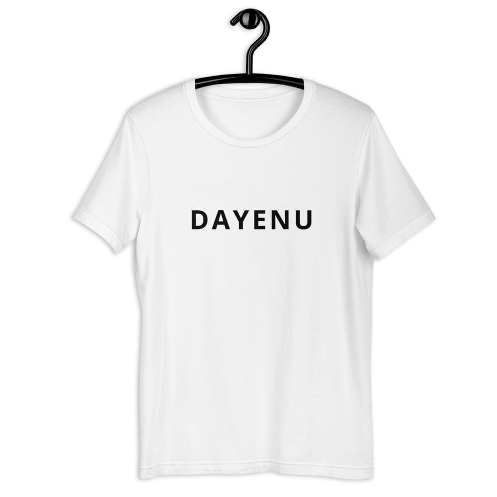 ModernTribe XS Dayenu Short-Sleeve Unisex T-Shirt