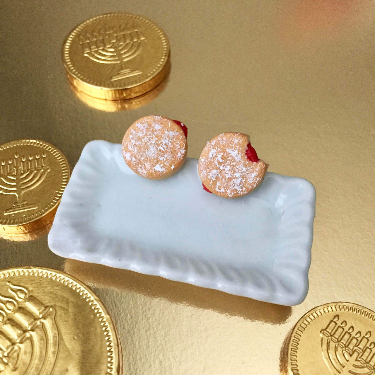 Sweet Stella - Sufganiyot Earrings - ModernTribe