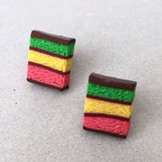 Sweet Stella Earrings Multi Rainbow Cookie Earrings