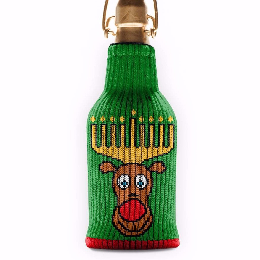 Freakers - Jewdolph Knit Koozie by Freakers - ModernTribe
