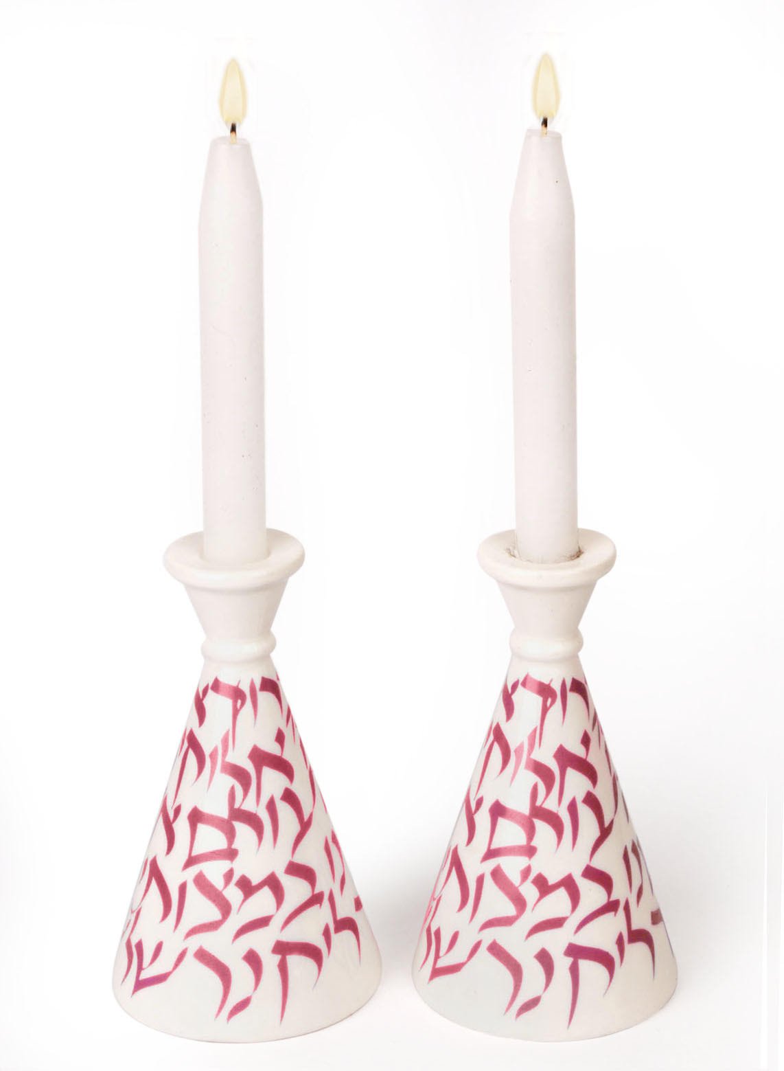 Barbara Shaw - Blessings Candleholders - Cranberry - ModernTribe