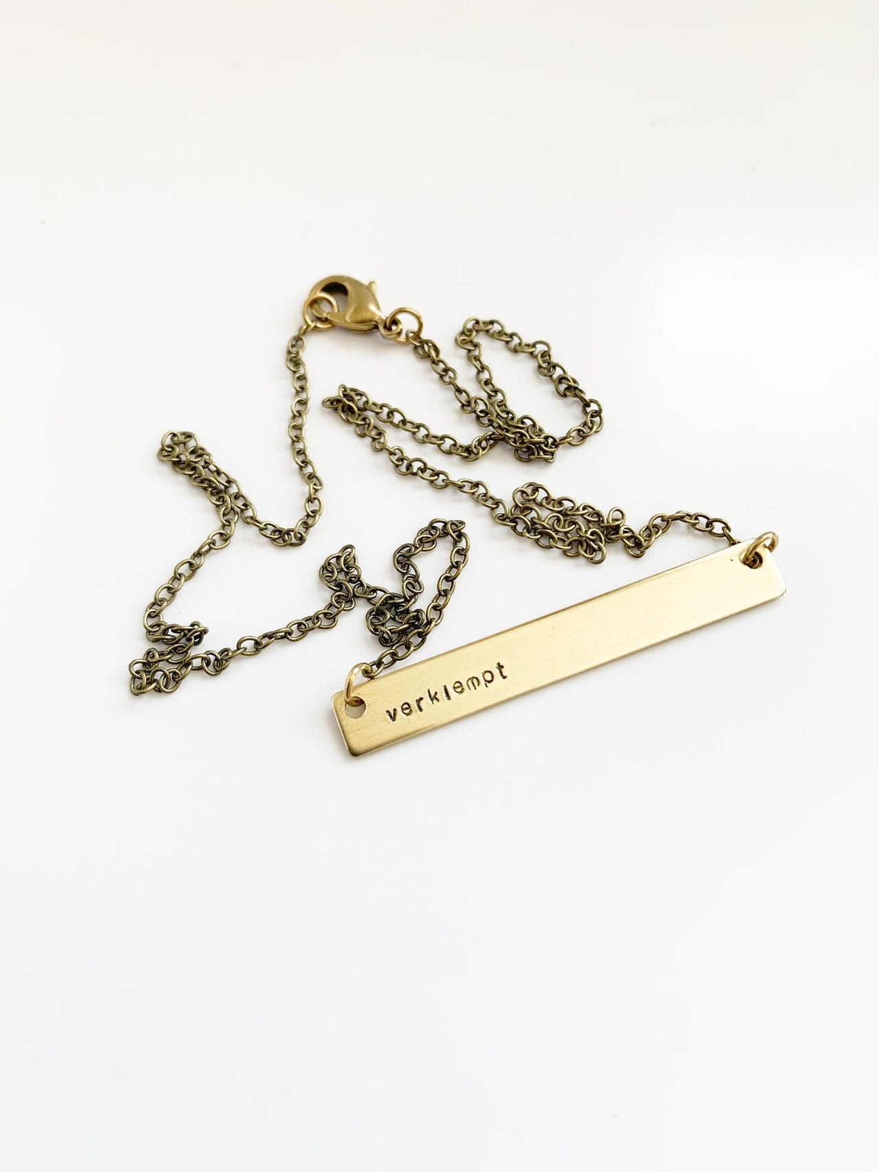 Grey Theory Mill - Verklempt Bar Necklace - ModernTribe