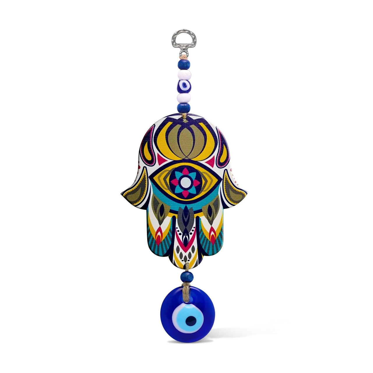 Alef Bet - Abstract Hamsa Wall Hanging - ModernTribe