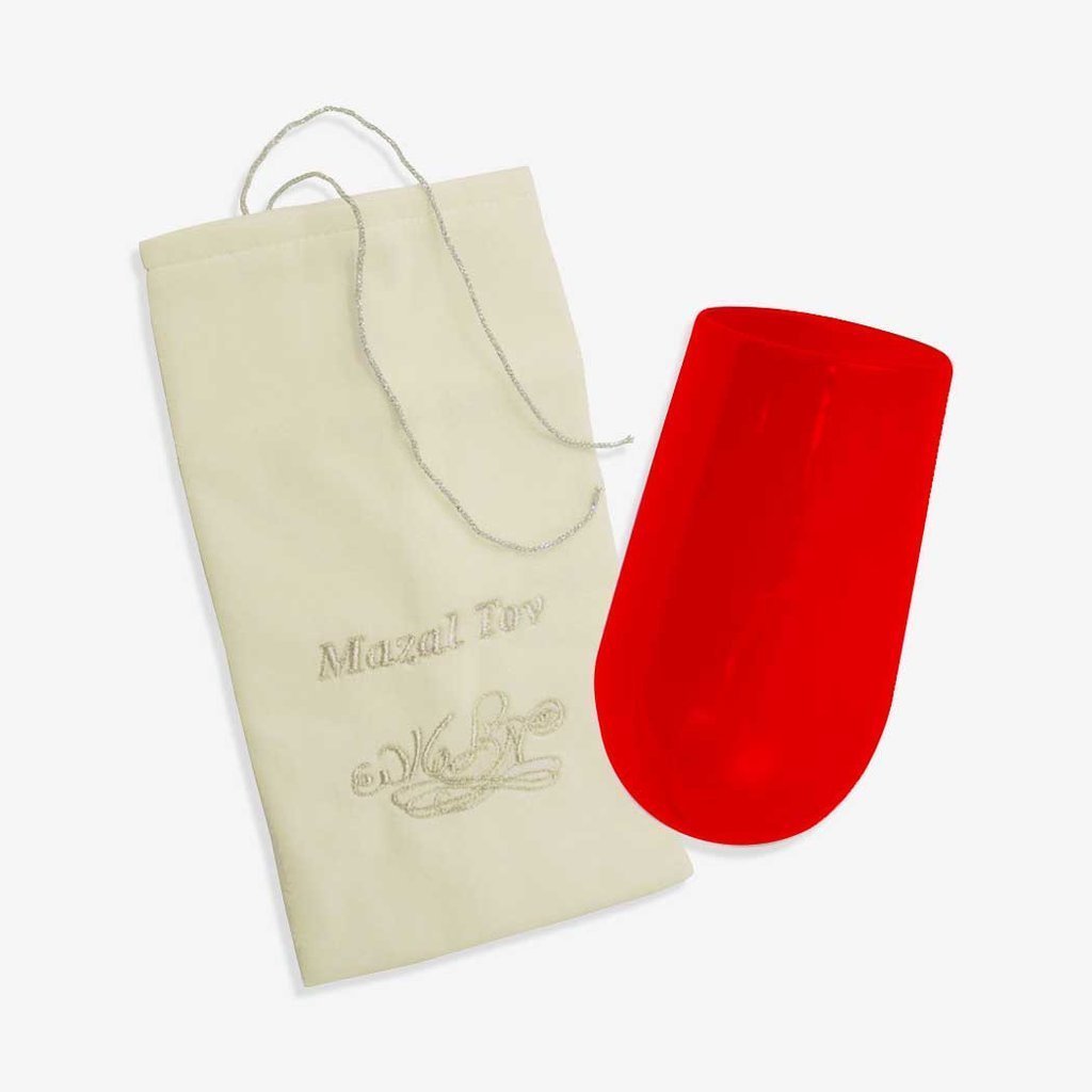 Mazel Tov Glass - Brights! Jewish Wedding Smash Glass - ModernTribe