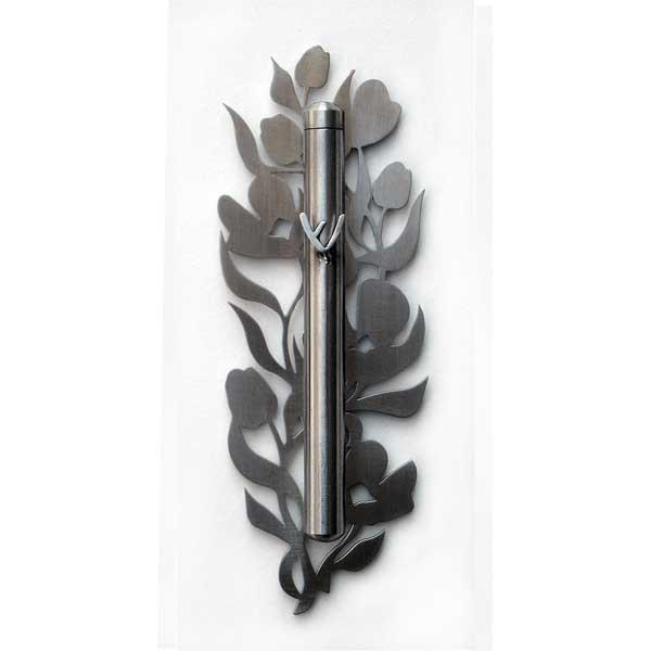 Melanie Dankowicz - Wild Rose Mezuzah by Melanie Dankowicz - ModernTribe