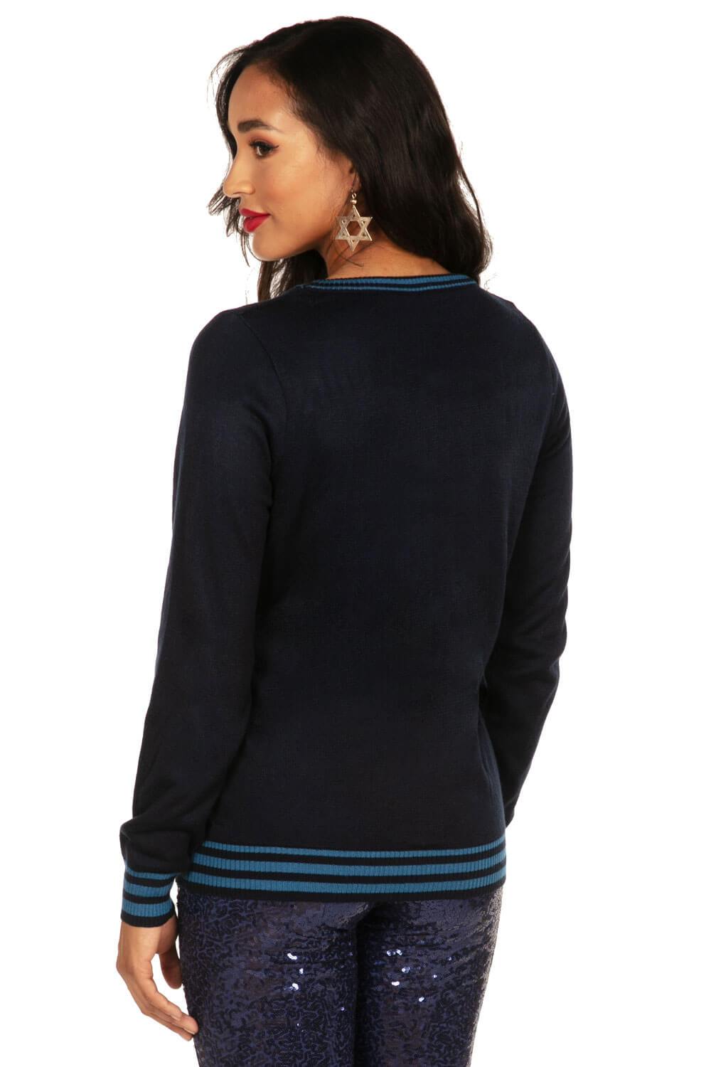 Tipsy Elves - Women's Too Lit To Quit Sweater - by Tipsy Elves - ModernTribe