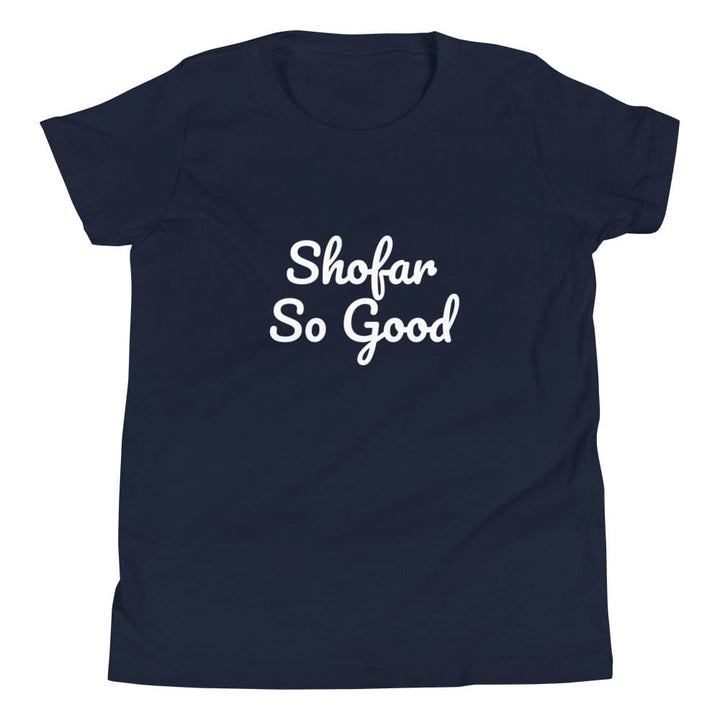 ModernTribe Navy / S Shofar So Good Youth Short Sleeve T-Shirt - (Choice of Color)