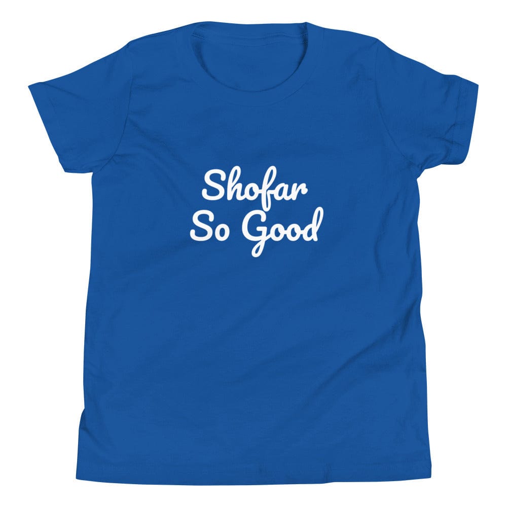 ModernTribe True Royal / S Shofar So Good Youth Short Sleeve T-Shirt - (Choice of Color)