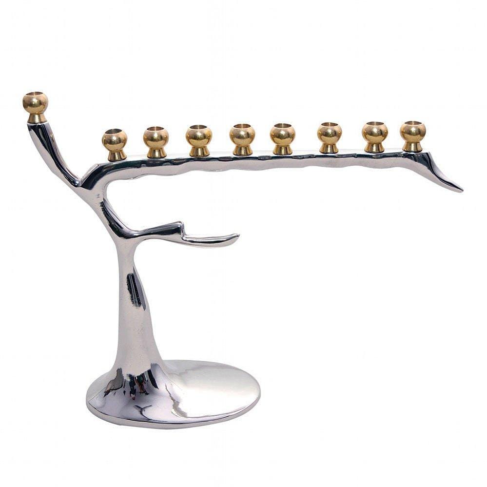 Aviv Judaica - Winter Tree Menorah - ModernTribe