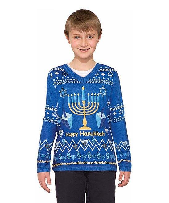 Forum Novelties - Photo Real Hanukkah Shirt - Kids - ModernTribe